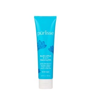 Purlisse Blue Lotus 4-in-1 Cleansing Milk